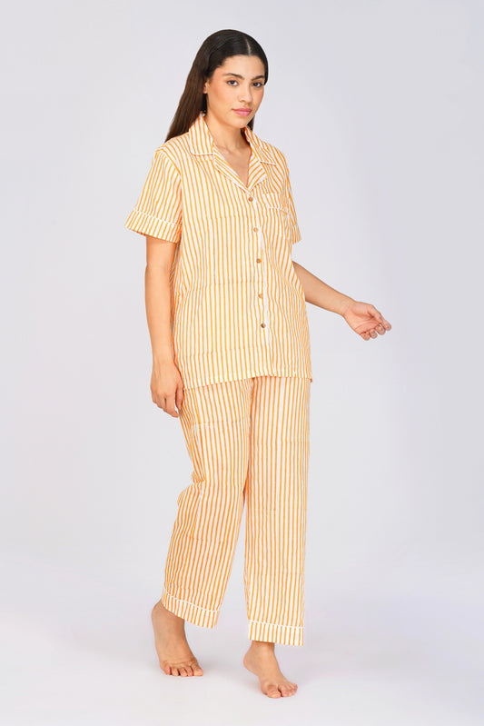 Blooming Sunshine Night Suit