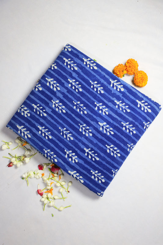 The Indigo Woodland Saree