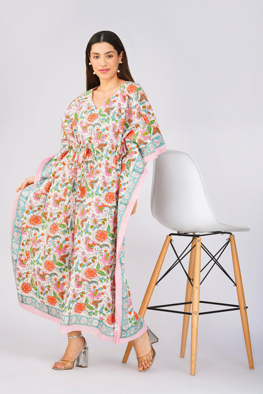Tangerine Muse Kaftan