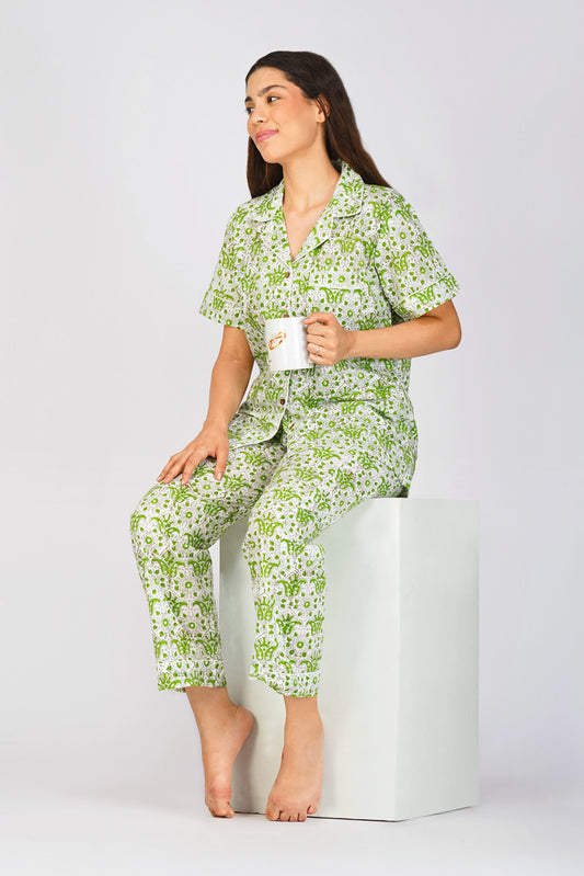 Twin Vines Night Suit
