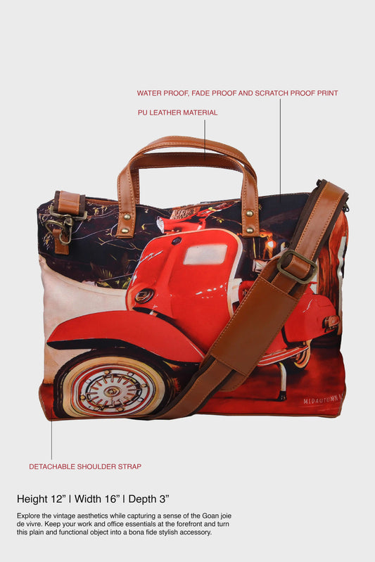 Vintage Vogue Laptop Bag