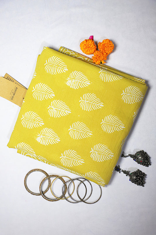 Whispering Leaves Saree