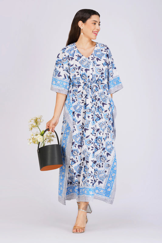 Blue Cascade Kaftan