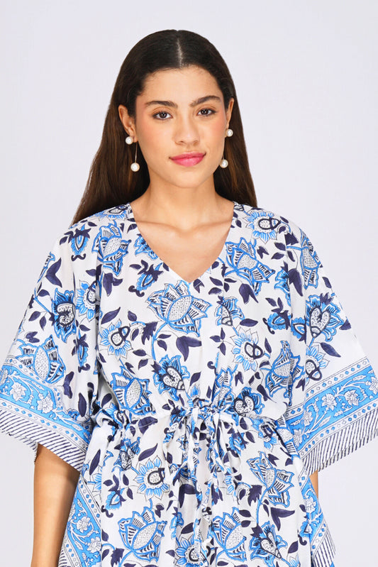 Blue Cascade Kaftan
