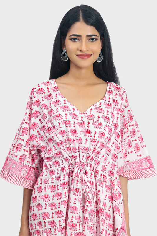 Pink Charmer Kaftan