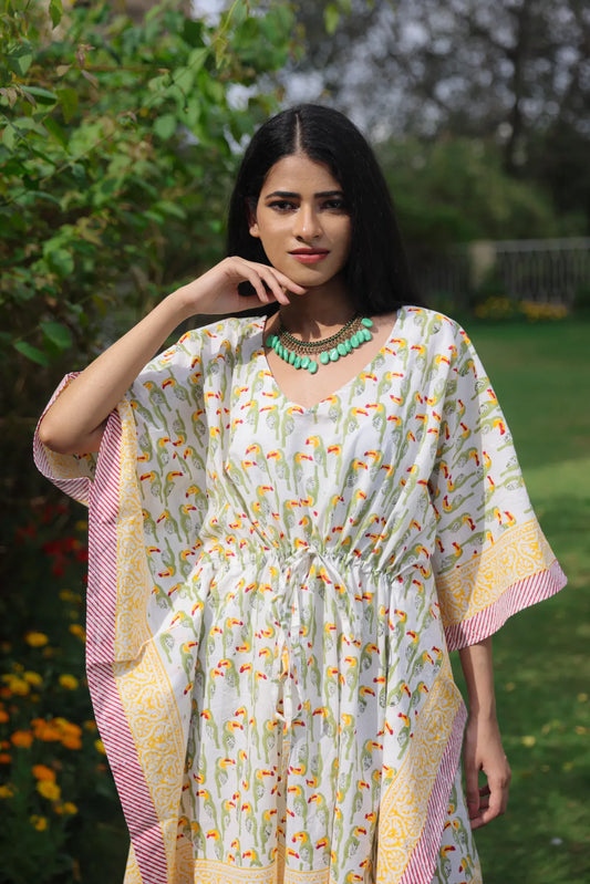 Flamboyant Flamingo Kaftan