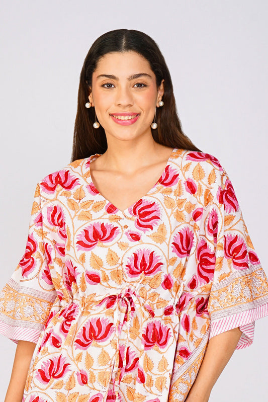 Lotus Veil Kaftan