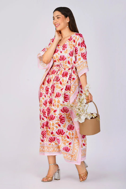 Lotus Veil Kaftan