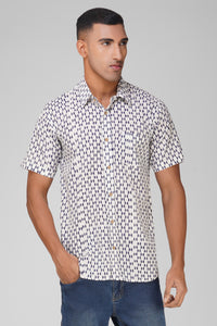 Half Moon Half Sleeve Men Shirt