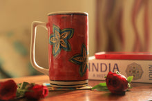 Load image into Gallery viewer, Ravishing red floral Mug
