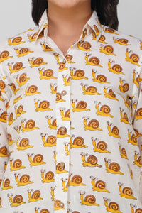 Mellow Yellow Snail Shirt