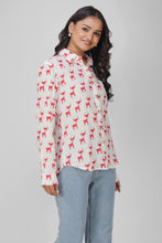 Load image into Gallery viewer, Red Frosty Reindeer Shirt
