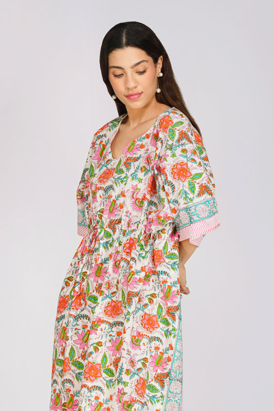 Tangerine Muse Kaftan