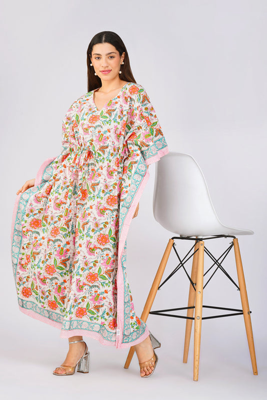 Tangerine Muse Kaftan